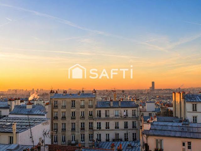 Vente Appartement 2 pièces 53 m2 Paris 18ème