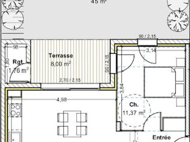 Vente Appartement 2 pièces 50.27 m2 Corcelles en Beaujolais
