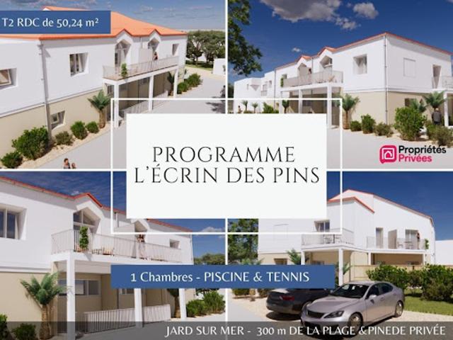 Vente Appartement 2 pièces 50.24 m2 Jard sur Mer