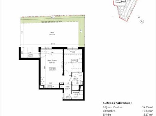 Vente Appartement 2 pièces 50 m2 Colmar