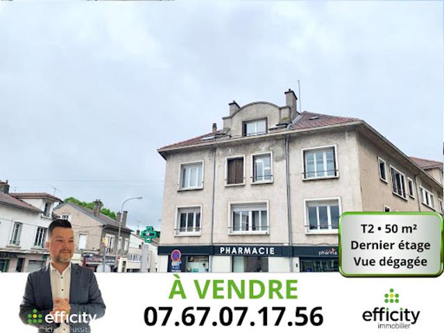 Vente Appartement 2 pièces 50 m2 Pompey