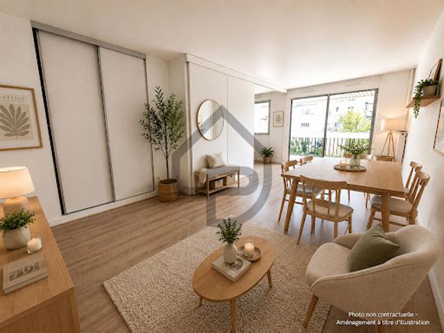 Vente Appartement 2 pièces 51 m2 Paris 15ème