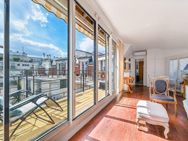 Vente Appartement 2 pièces 51 m2 Paris 16ème