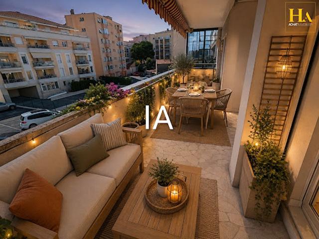 Vente Appartement 2 pièces 52.78 m2 Cannes la bocca
