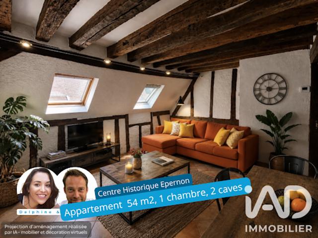 Vente Appartement 2 pièces 55 m2 Epernon