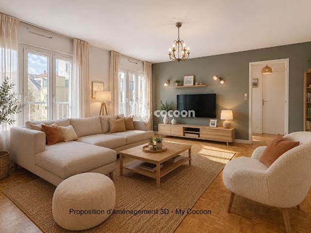 Vente Appartement 2 pièces 55 m2 Lyon 7ème