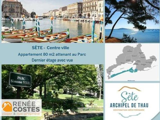 Vente Appartement 2 pièces 58 m2 Sète