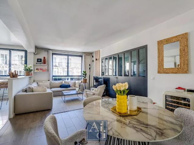 Vente Appartement 2 pièces 59.63 m2 Paris 16ème