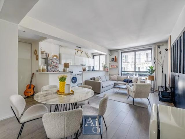 Vente Appartement 2 pièces 59.63 m2 Paris 16ème