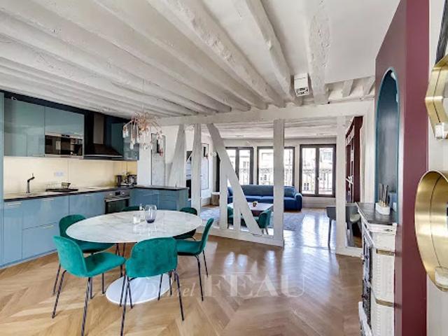 Vente Appartement 2 pièces 63.6 m2 Paris 4ème