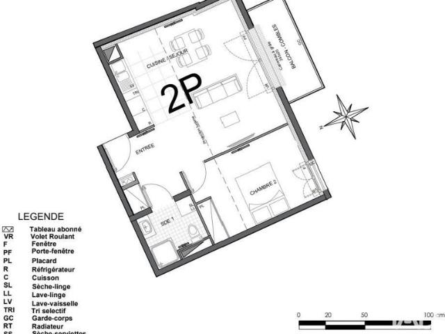 Vente Appartement 2 pièces