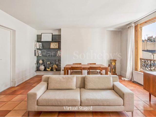 Vente Appartement 2 pièces 61.6 m2 Paris 3ème