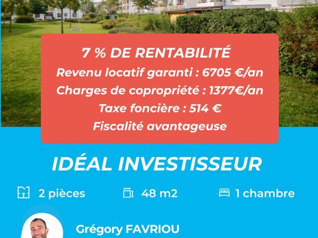 Vente Appartement 2 pièces