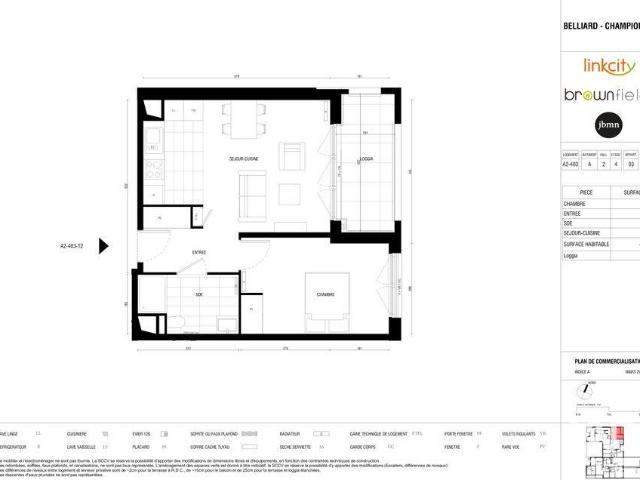 Vente Appartement 2 pièces