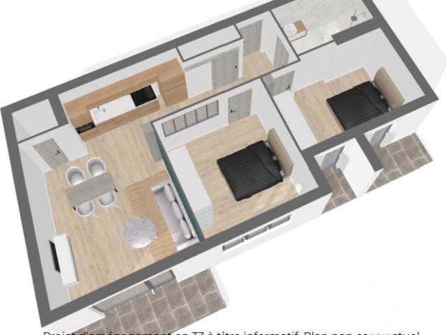 Vente Appartement 2 pièces