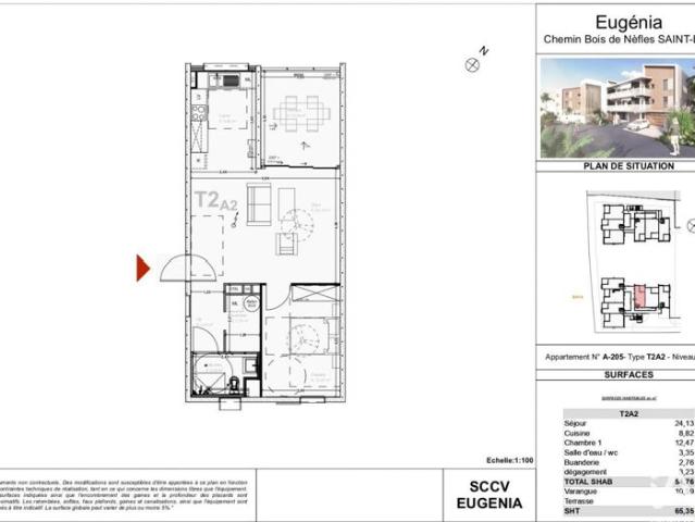 Vente Appartement 2 pièces