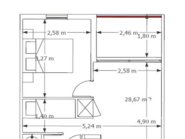 Vente Appartement 2 pièces