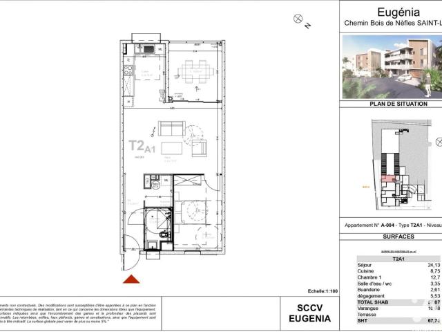 Vente Appartement 2 pièces