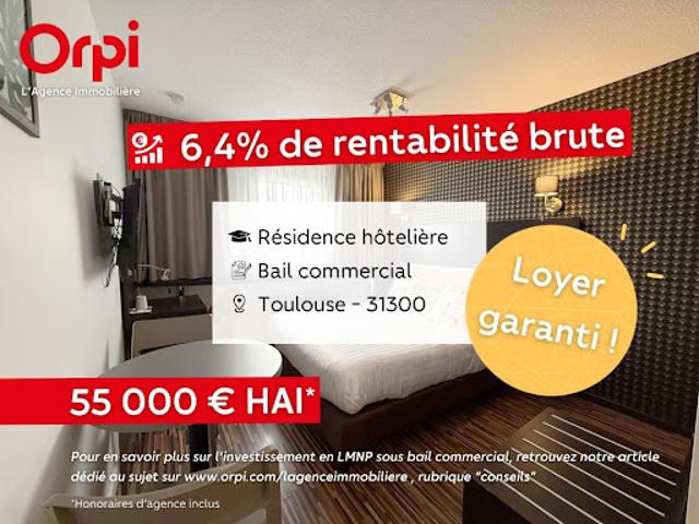 Vente Appartement 2 pièces 20 m2 Toulouse