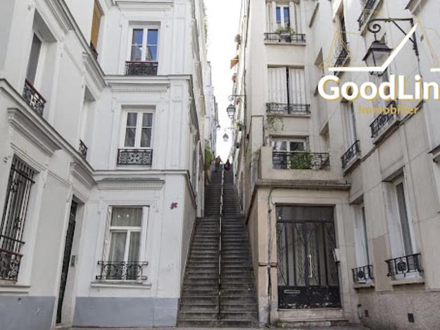 Vente Appartement 2 pièces 27.54 m2 Paris 18ème