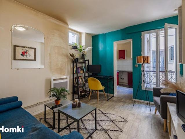 Vente Appartement 2 pièces 27.86 m2 Paris 18ème