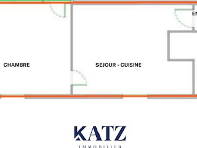 Vente Appartement 2 pièces 27 m2 Vanves