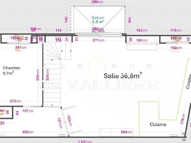 Vente Appartement 2 pièces 24 m2 Paris 18ème