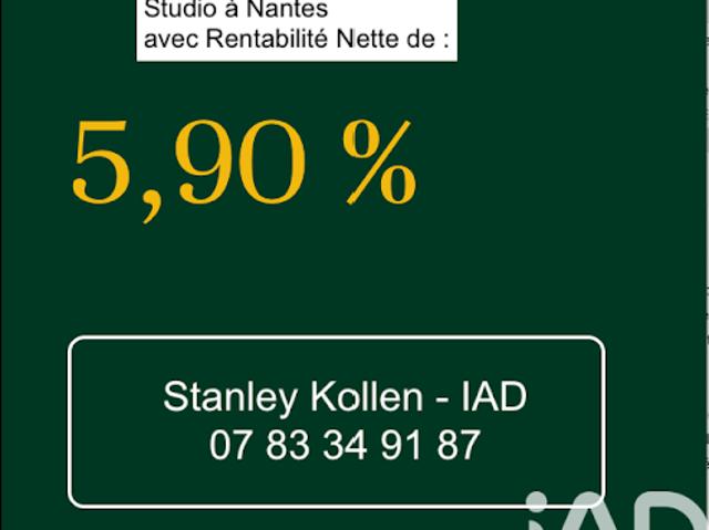 Vente Appartement 2 pièces 26 m2 Nantes