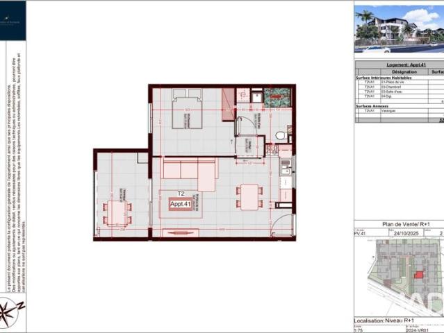 Vente Appartement 2 pièces