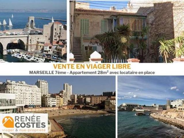 Vente Appartement 2 pièces 28 m2 Marseille 7ème