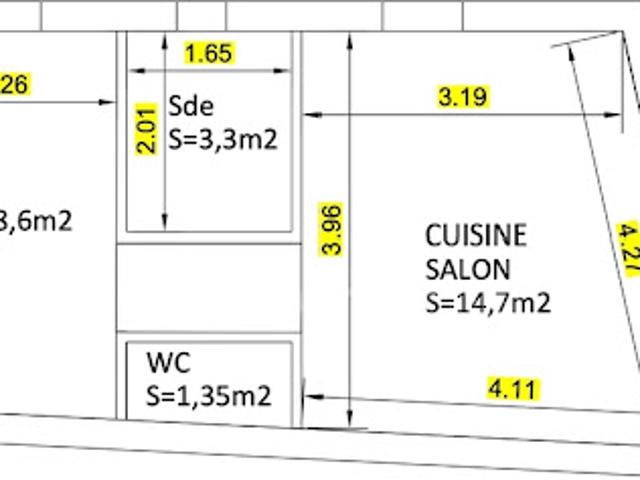 Vente Appartement 2 pièces 29 m2 La Flotte