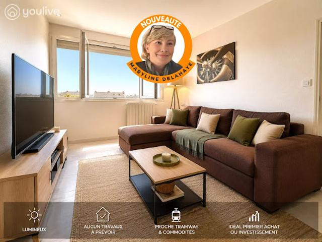 Vente Appartement 2 pièces 33.94 m2 Angers