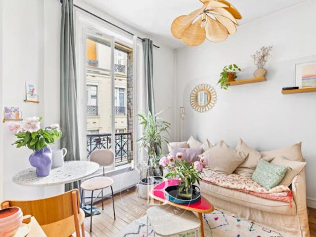 Vente Appartement 2 pièces 31.79 m2 Paris 18ème