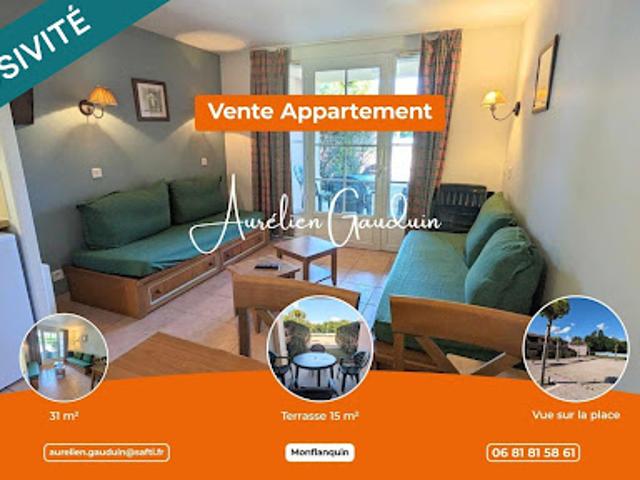 Vente Appartement 2 pièces 31 m2 Monflanquin