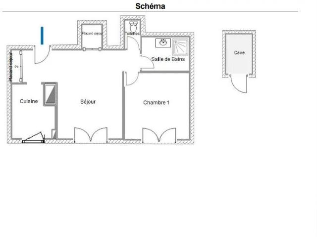 Vente Appartement 2 pièces