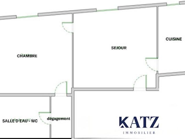Vente Appartement 2 pièces 32 m2 Vanves