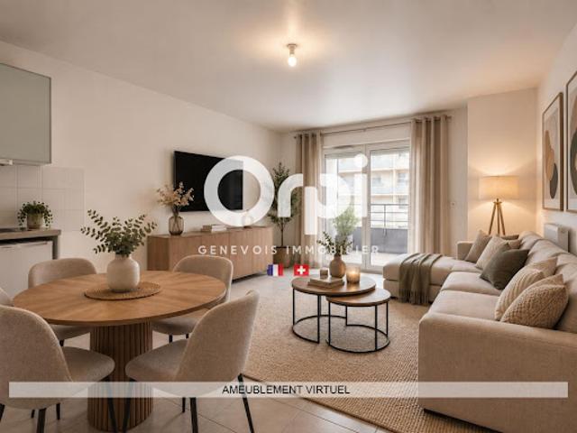 Vente Appartement 2 pièces 37 m2 Annemasse