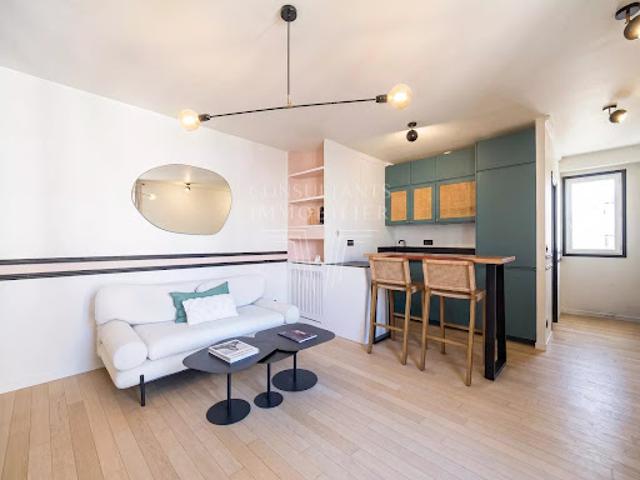 Vente Appartement 2 pièces 37 m2 Paris 16ème