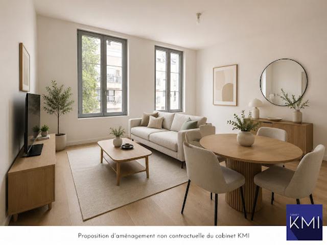 Vente Appartement 2 pièces 37 m2 Paris 20ème