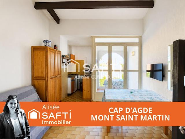 Vente Appartement 2 pièces 36 m2 Le cap d'agde