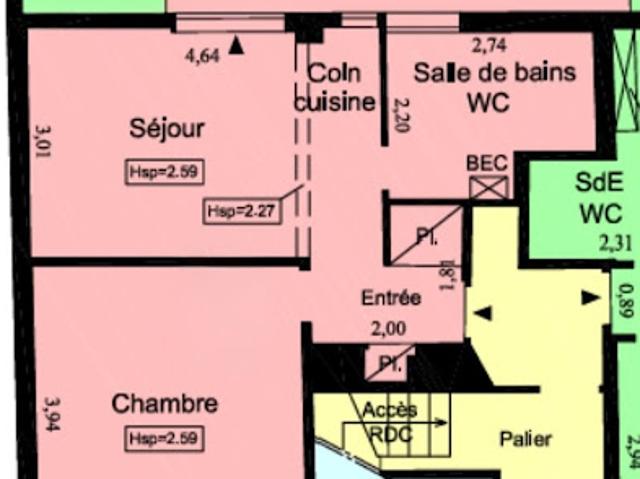 Vente Appartement 2 pièces 36 m2 Livry Gargan