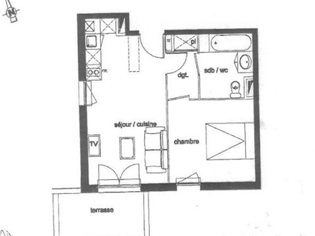 Vente Appartement 2 pièces 36 m2 Saint André de Cubzac