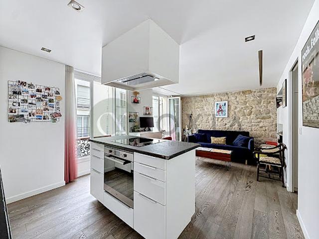 Vente Appartement 2 pièces 38.1 m2 Paris 18ème