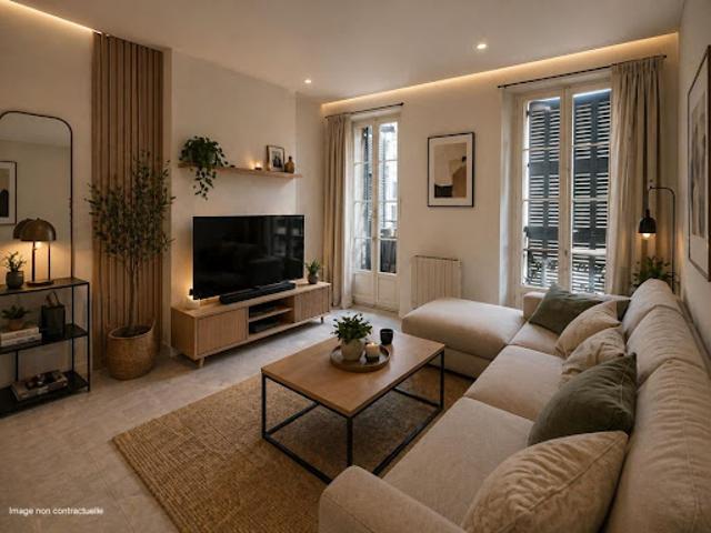 Vente Appartement 2 pièces 38 m2 Marseille 3ème