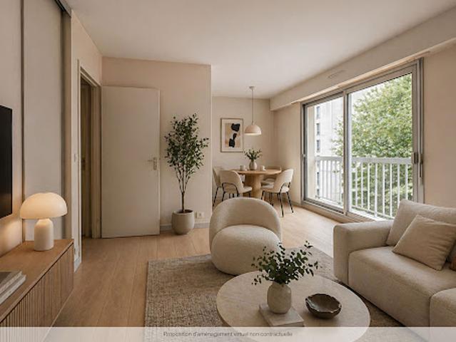 Vente Appartement 2 pièces 38 m2 Paris 15ème
