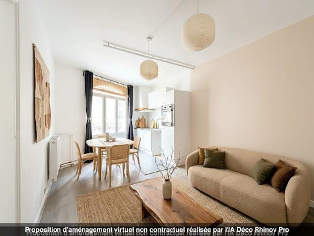 Vente Appartement 2 pièces 38 m2 Paris 19ème