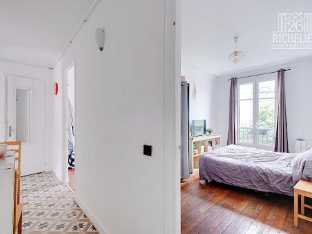 Vente Appartement 2 pièces 38 m2 Paris 20ème