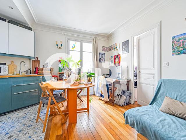 Vente Appartement 2 pièces 38 m2 Paris 20ème