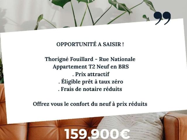 Vente appartement 2 pièces Thorigné Fouillard 35