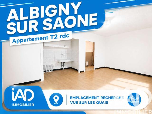 Vente appartement 2 pièces Albigny sur Saône 69